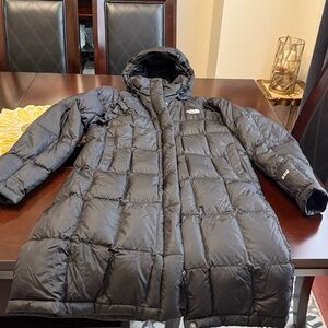 The North Face Black Quilted Jacket size M